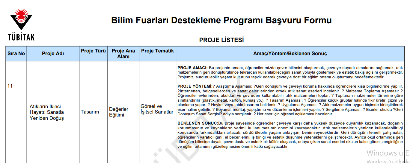 Proje